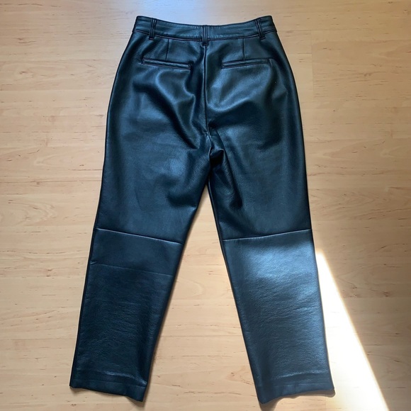 Aritzia faux leather pants - Picture 2 of 4